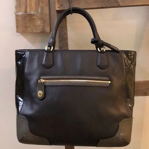 Coach Poppy Blaire Leather Tote Bag